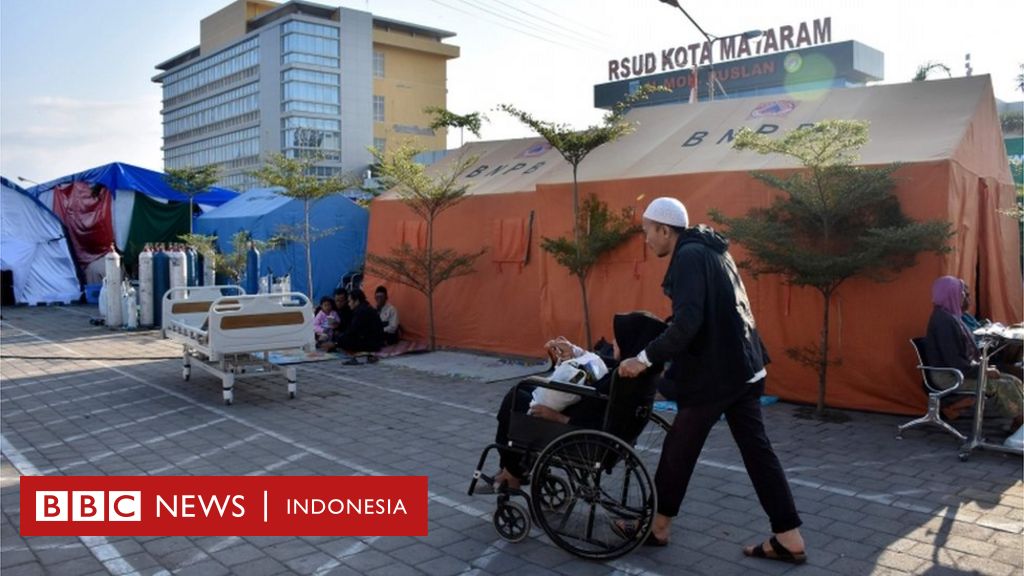 Belasan Gempa Susulan Menghantam Lombok, Pasien Rumah Sakit Di Mataram ...