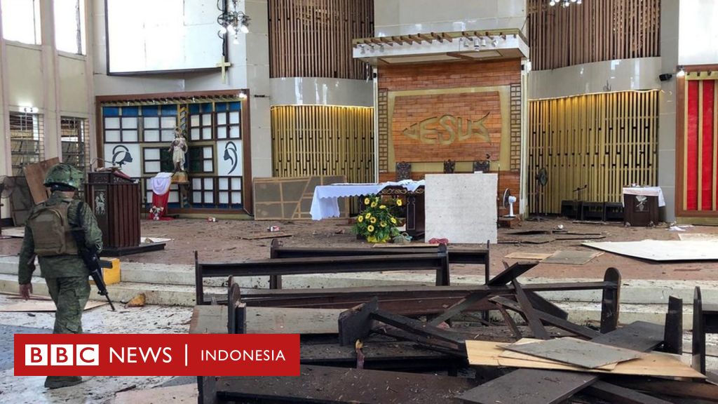 Pasangan Suami Istri Indonesia Disebut Sebagai Pelaku Bom Bunuh Diri Serangan Gereja Di Jolo