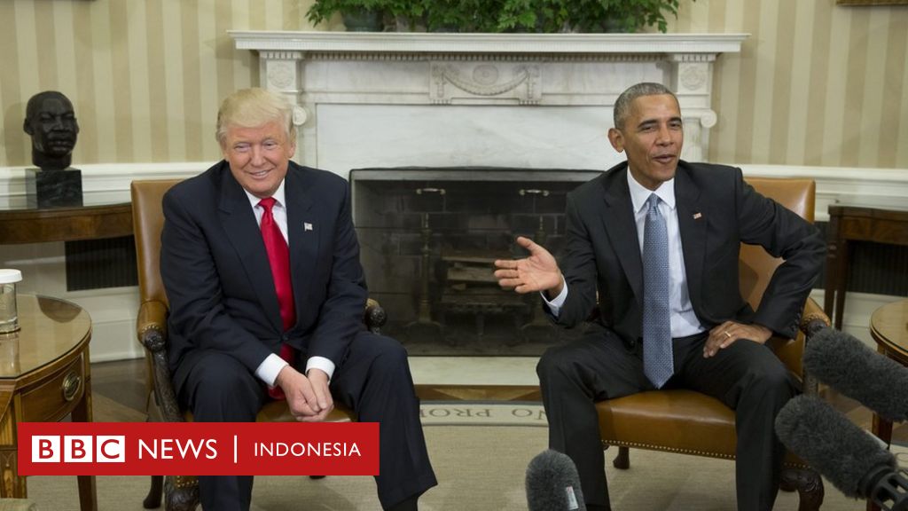 Presiden Barack Obama Sudah Bertemu Dengan Presiden Terpilih Donald ...