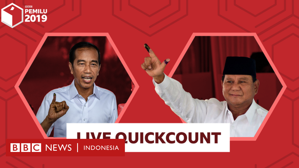 Quick Count Pilpres 2019: Joko Widodo Sementara Unggul Atas Prabowo ...