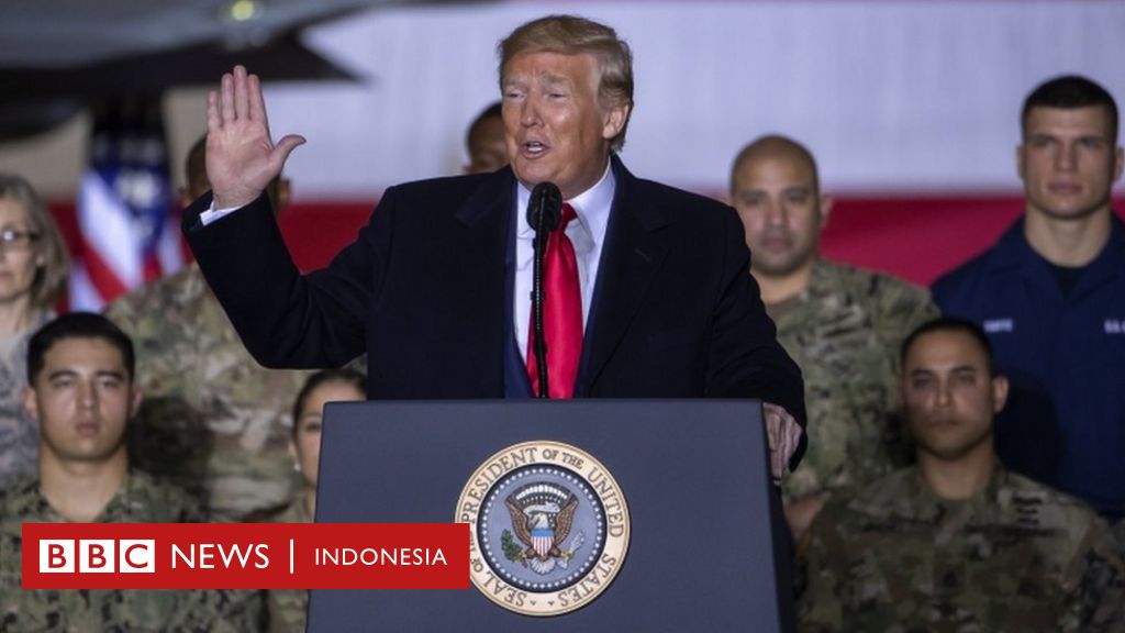 Presiden AS Donald Trump Meresmikan Pasukan Militer AS Terbaru ...