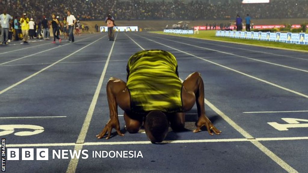 Bolt menang perlombaan lari 100m terakhirnya di Jamaika - BBC News