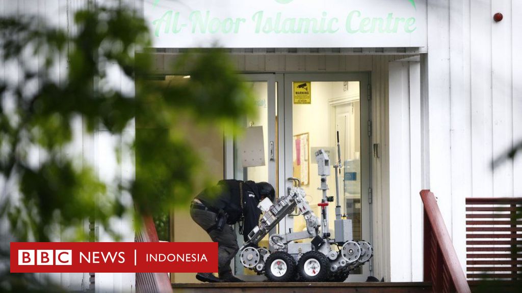 Penembakan Masjid Norwegia Seorang Pria Melepaskan Tembakan