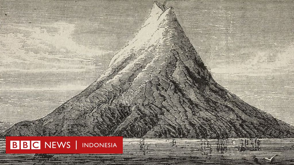 Tsunami Selat Sunda Gunung Anak Krakatau Sedang Memasuki