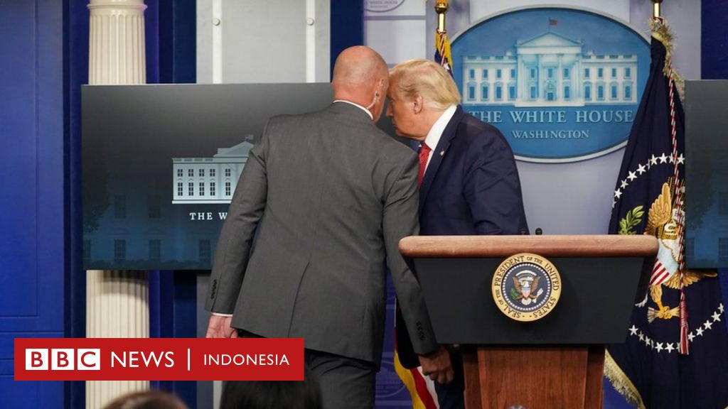 Penembakan Di Luar Gedung Putih, Presiden Trump Dikawal Keluar Dari ...