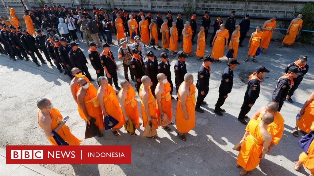 Biksu buron di Thailand belum ditemukan di dalam kuil - BBC News Indonesia