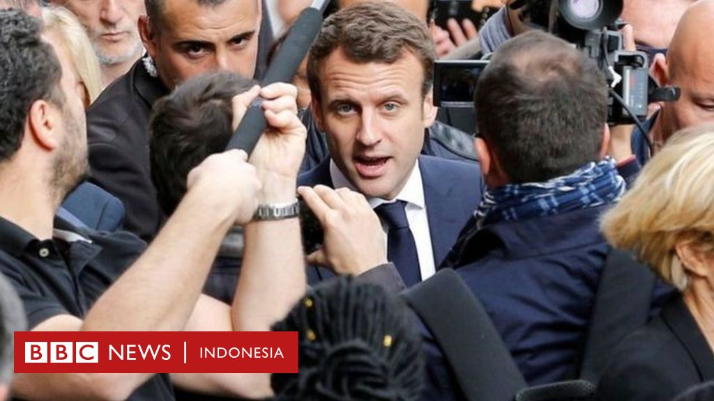 Kandidat Presiden Prancis Macron Mengecam Serangan Peretas Yang Masif