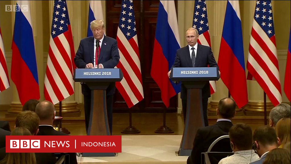 Bertemu Putin, Trump Bela Rusia Soal Intervensi Pemilu AS - BBC News ...