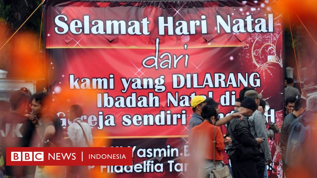 Alasan Pembubaran Acara Natal Di Bandung Mengada Ada Bbc News Indonesia