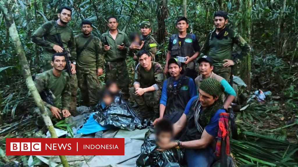 Pesawat jatuh: Cara empat anak bertahan hidup 40 hari di Hutan Amazon