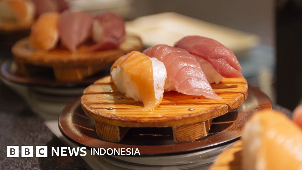 Jepang tahan tiga orang garagara ‘teror sushi’ viral BBC News Indonesia