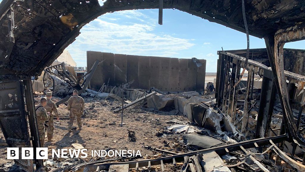 Rudal Iran Bawa Peluru Ledak 2 Ton Serang Seluruh Pangkalan Militer AS di Timteng