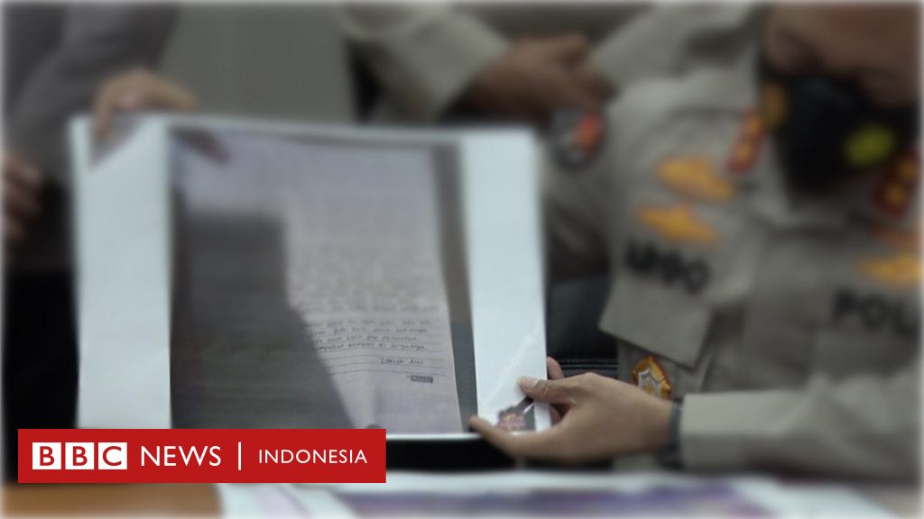 Begini Penampakan Isi Surat Wasiat Terduga Teroris Penyerang Mabes 