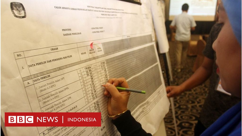 Kpu Umumkan Hasil Pemilu Legislatif Pdip Raih Suara Terbanyak Gerindra Urutan Kedua Bbc News