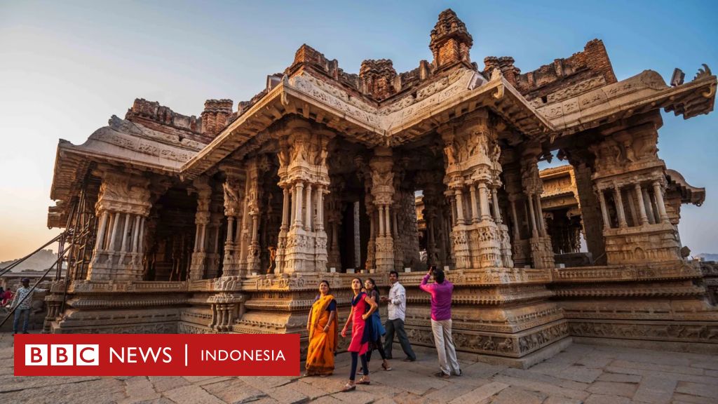 The stone pillars in an Indian temple that can sing are still a mystery