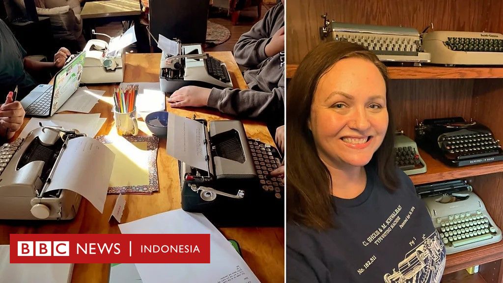 'Kami masih menggunakannya setiap hari' – Mesin tik yang tak lekang oleh waktu di AS