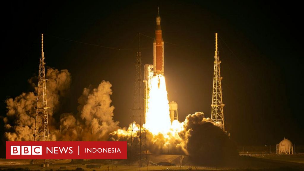 NASA Luncurkan Artemis Ke Bulan, 'roket Terkuat Meninggalkan Bumi ...