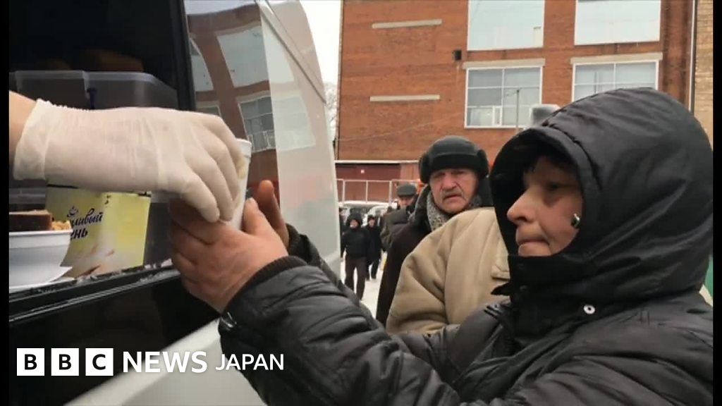 零下30度で生活するロシアのホームレス cニュース