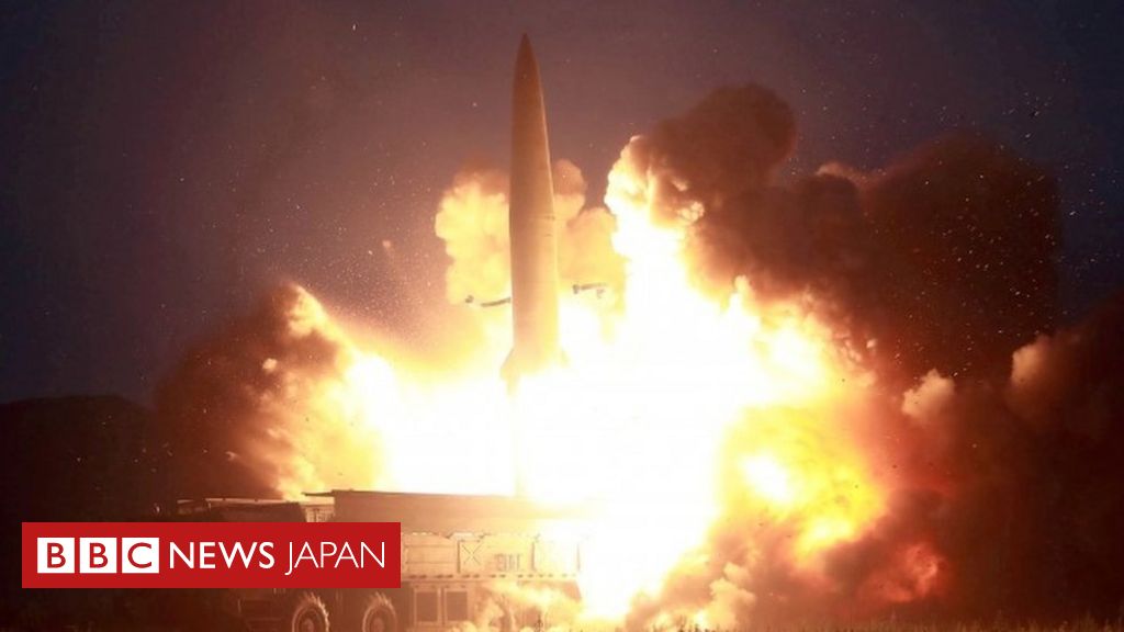 北朝鮮、ミサイル2発を日本海に向け発射　短距離弾道ミサイルか