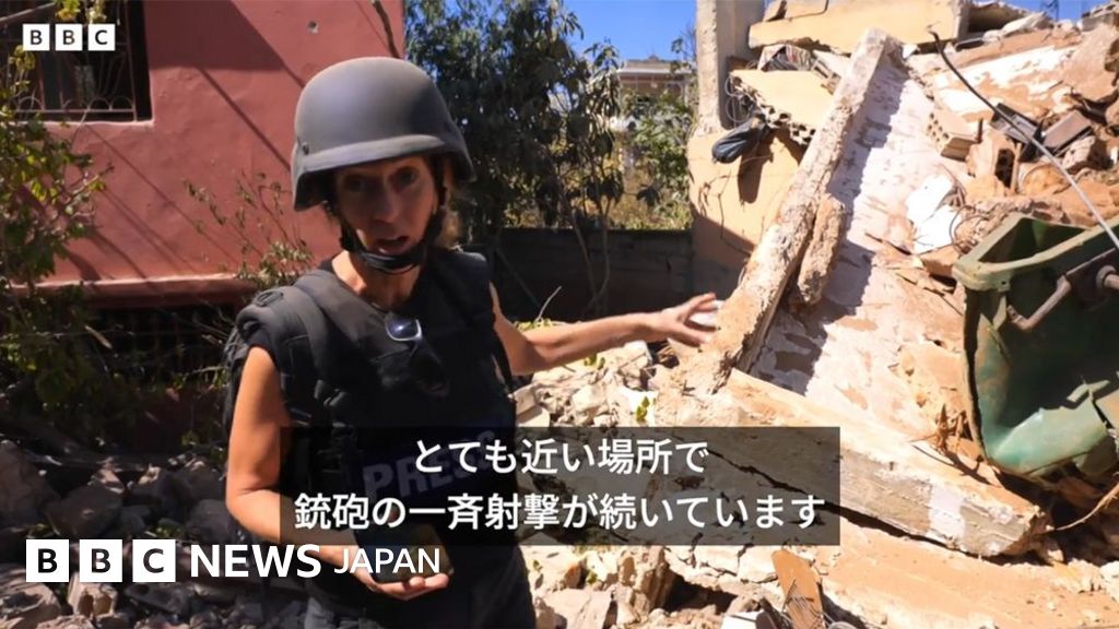 イスラエル軍が掌握したレバノン南部の村に大量の武器……BBC記者報告