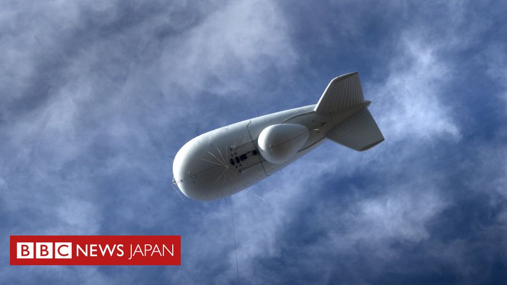 流浪の米軍飛行船 無事に確保 cニュース