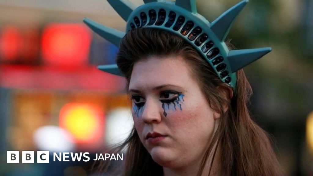 【米政権交代】「私たちの大統領じゃない」 米主要都市で抗議続く BBCニュース