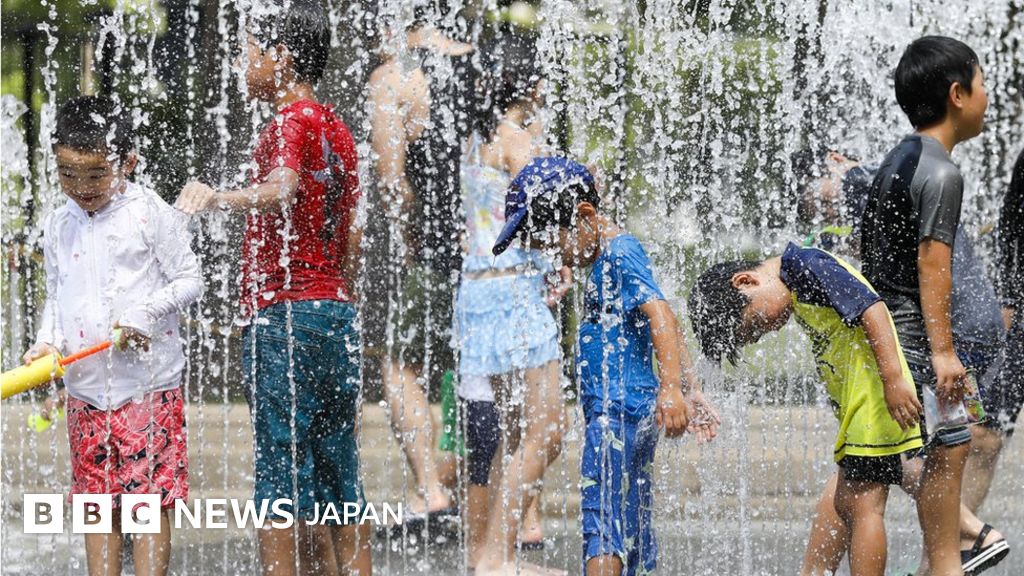 日本で猛暑 気温41.1度で観測史上最高 - BBCニュース