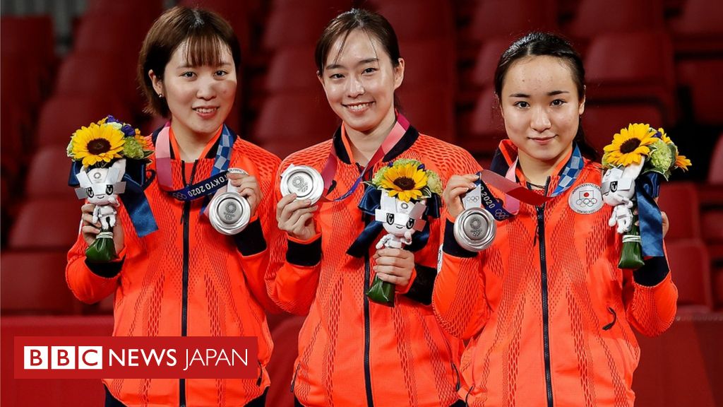 東京五輪】 卓球女子団体、日本は銀 空手形の清水も銀 - BBCニュース