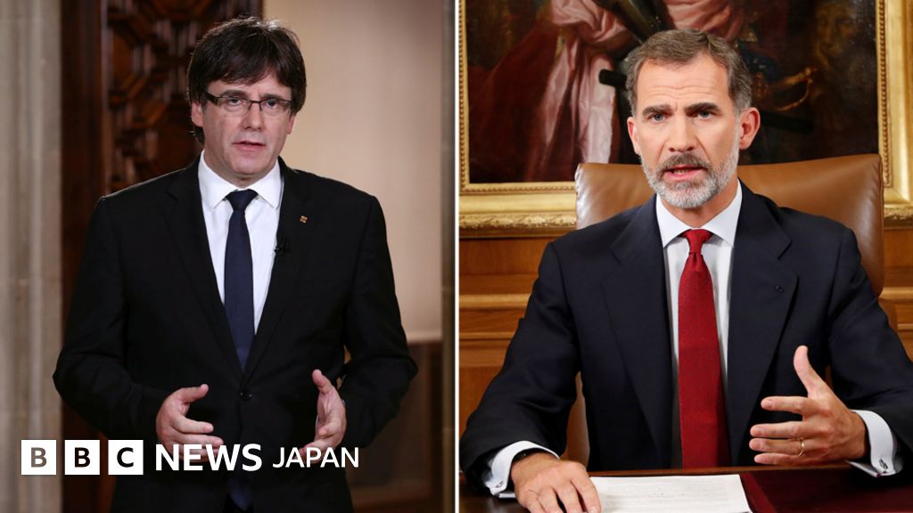 国王は「何百万もの人々を無視」 カタルーニャ自治州首相が批判 BBCニュース