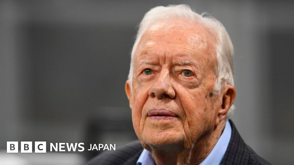 カーター元米大統領、自宅でホスピス緩和ケアを 98歳 BBCニュース