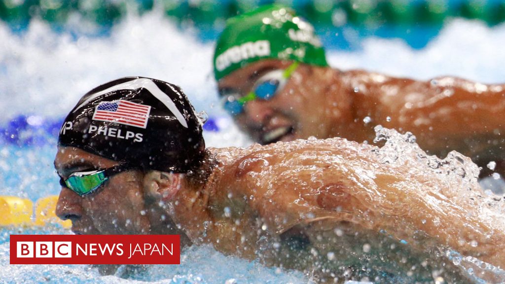 リオ五輪】競泳フェルプス、五輪21個目の金 - BBCニュース