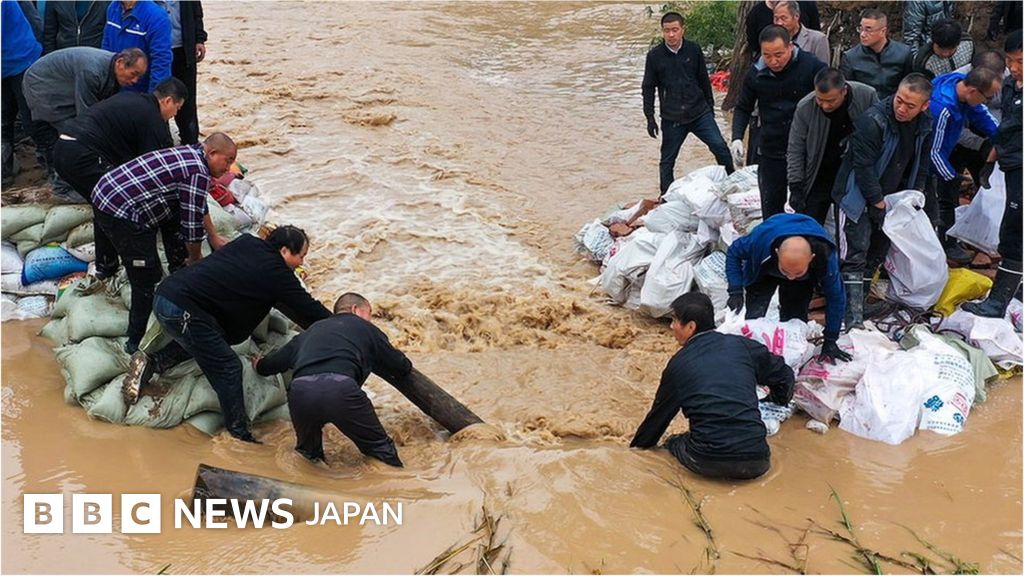 中国・山西省で洪水 200万人近くに影響 - BBCニュース