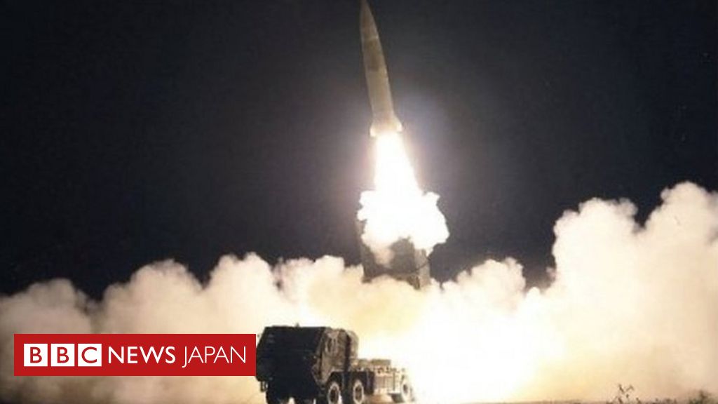 北朝鮮が弾道ミサイル発射 韓国に対する「核攻撃」を想定と