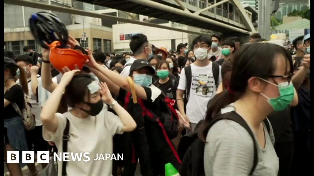 香港デモ 参加者はどうやって警察に立ち向かったのか cニュース 香港デモ 参加者はどうやって警察に立ち向かったのか cニュース