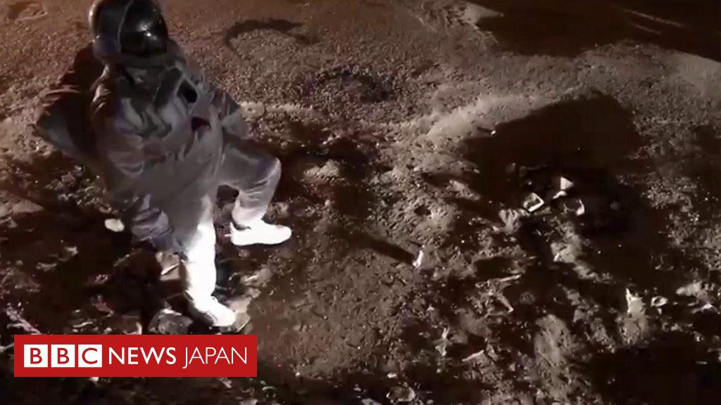 宇宙飛行士が歩いているのは月面 と思ったら インドで話題に cニュース