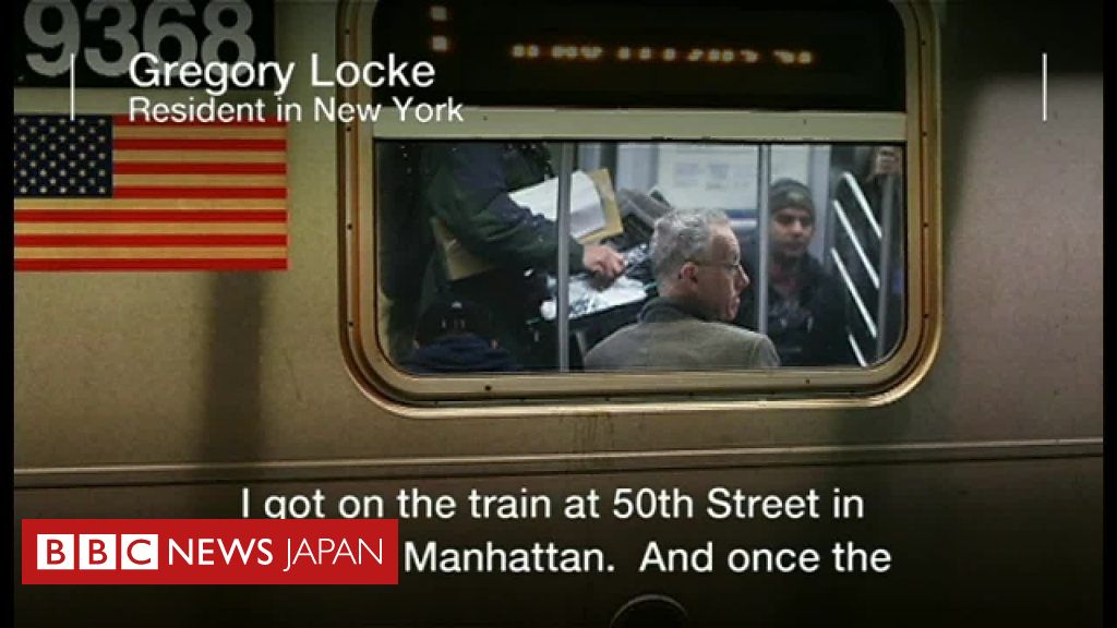 ニューヨーク地下鉄に憎悪落書き 乗客が協力して消す cニュース
