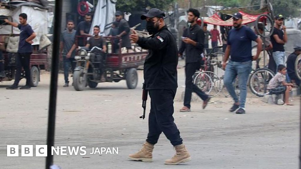 ハマス治安部隊と有力氏族の武装メンバーが衝突、死者多数　ガザ市 - BBCニュース