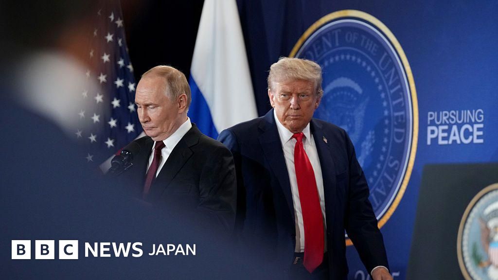 BBC.comのニュース記事「アメリカが新たな対ロ制裁発表 トランプ氏、プーチン氏との対話は「何も進展がない」」の画像