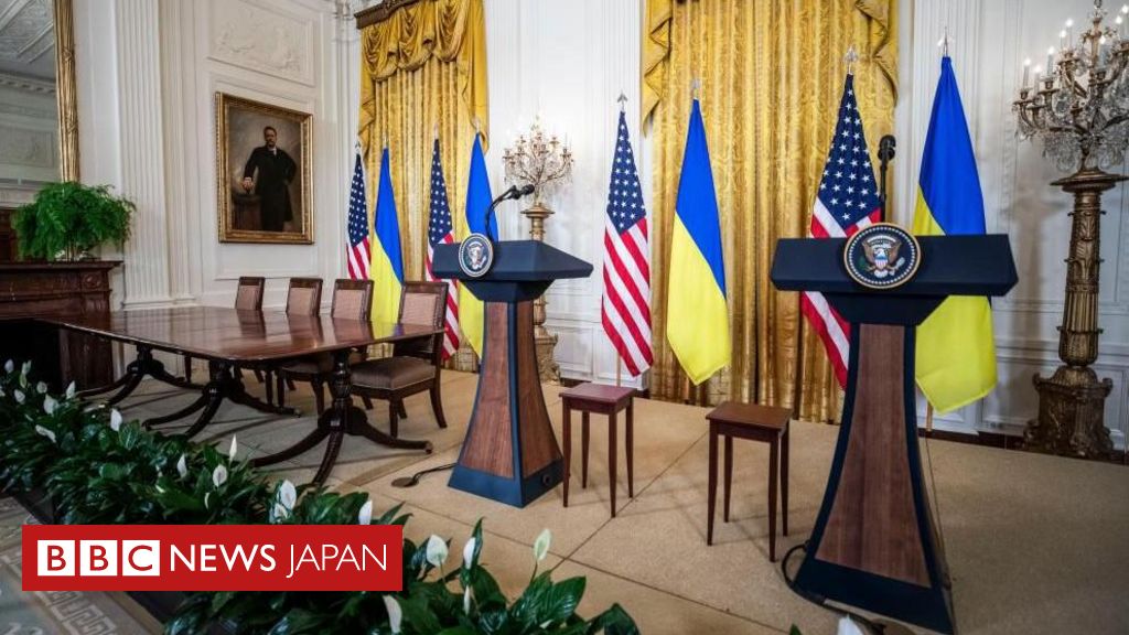 ウクライナ国民、ゼレンスキー氏を支持　トランプ氏らと衝突の後 - BBCニュース