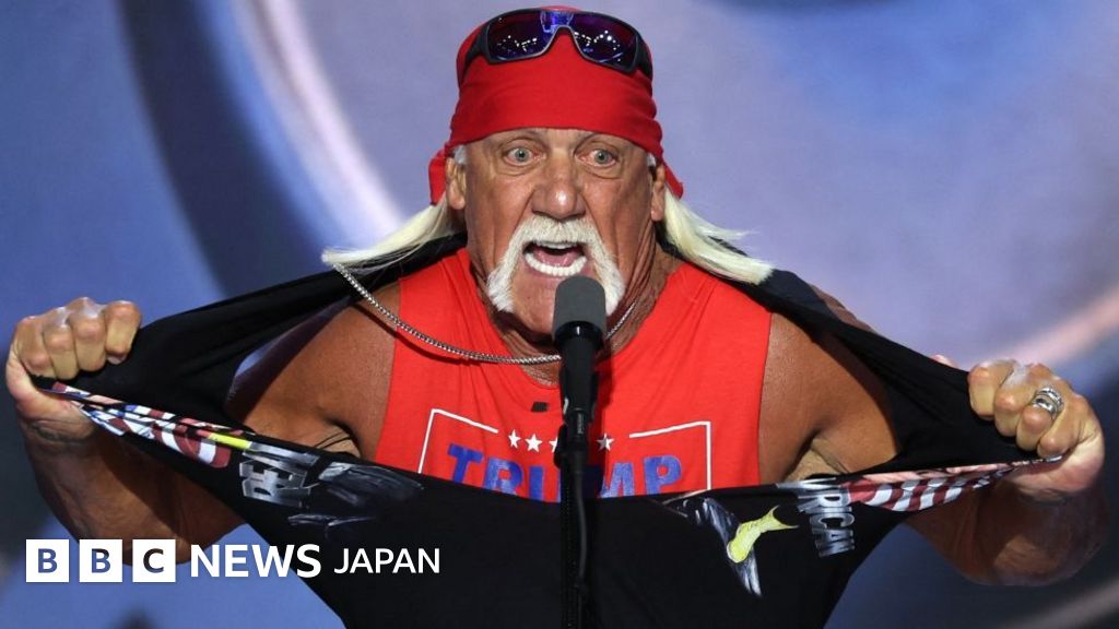 WWF ハルクホーガン　超美品　ハズブロ　WWE プロレス ハルクホーガン＆BJスタッド】を作ってみよう ハズブロWWF