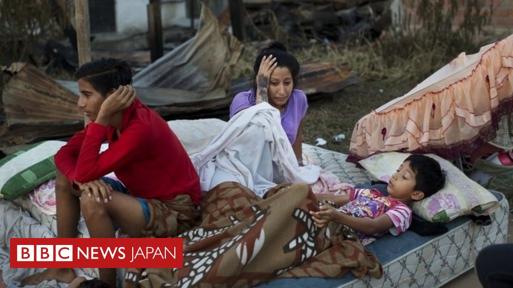 エクアドル地震、死者480人に 援助拡大 - BBCニュース