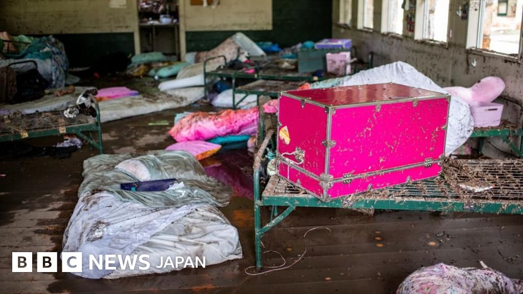 BBC.comのニュース記事「米テキサス州洪水、キャンプ場の建物が洪水マップから削除されていた 米メディア報道」の画像