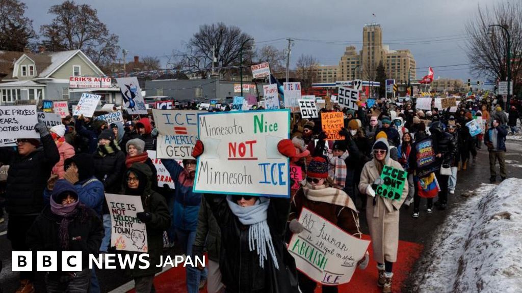 米各地で移民当局への抗議続く、連邦政府はミネアポリスへ増派の方針