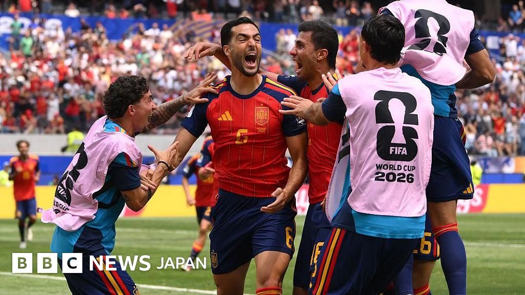2026年サッカー男子W杯】 スペイン、ベルギーを破りベスト4 メリノが