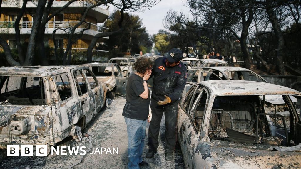 ギリシャで森林火災、少なくとも49人死亡 政府は国際支援要請 BBCニュース