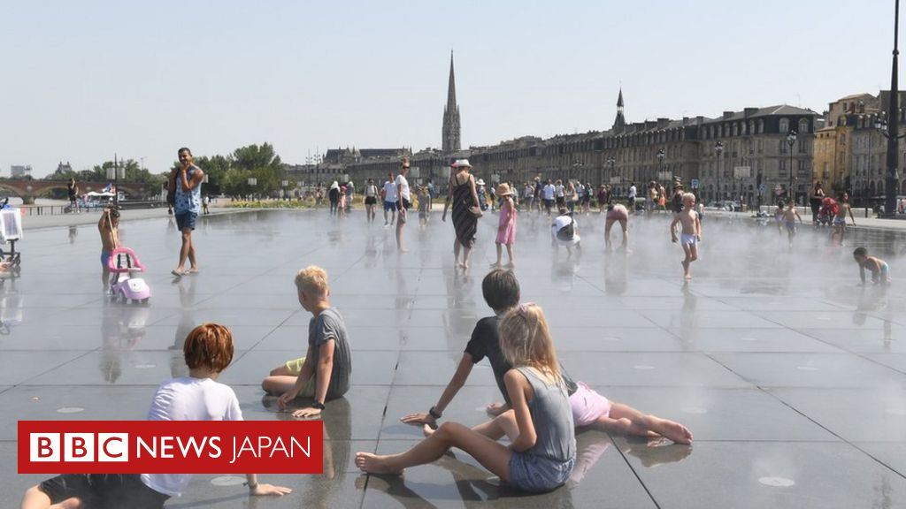 仏ボルドーで41 2度を記録 欧州で今年2度目の熱波 cニュース