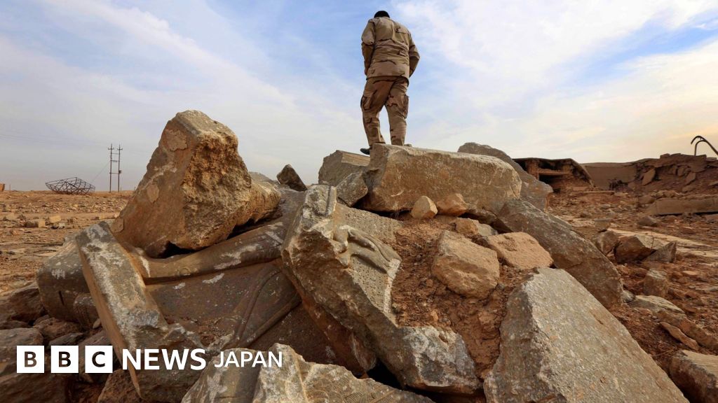 Isに破壊された古代遺跡の数々 イラク古代都市 cニュース