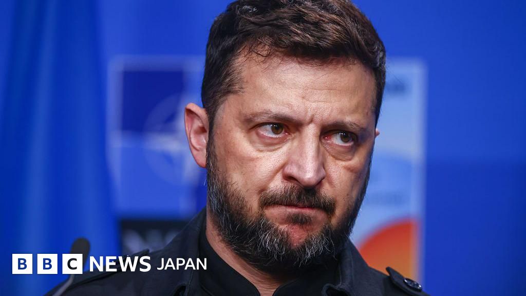 BBC.comのニュース記事「ロシアのミサイルとドローン、イギリスや日本など外国製の部品を使用とゼレンスキー氏」の画像