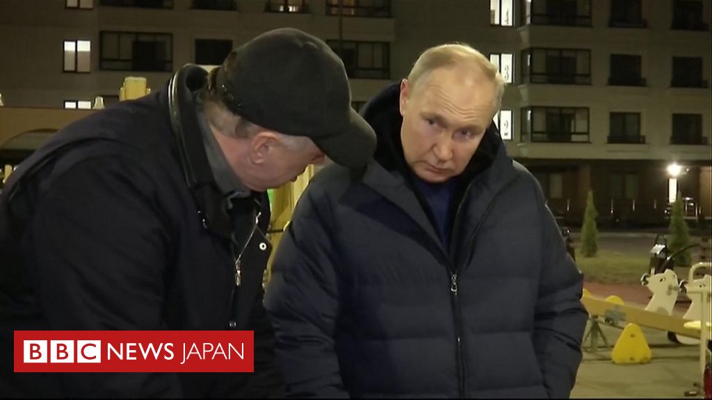 プーチン氏、占領したマリウポリ訪問とロシア国営メディア Bbcニュース