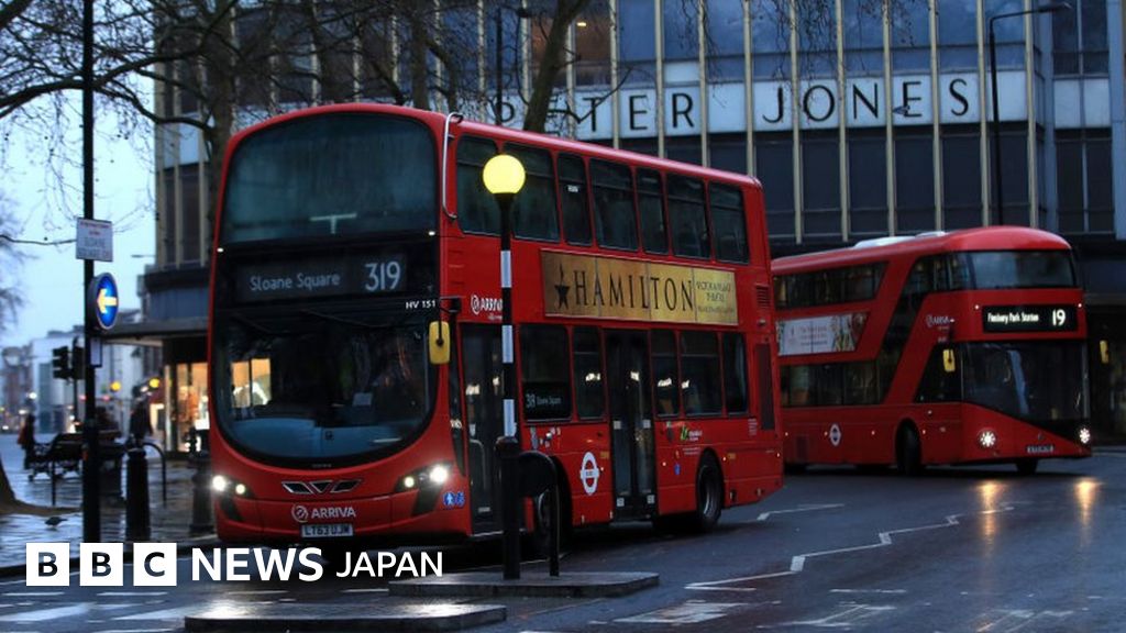 ロンドン・バスの運転手ら5人、新型ウイルス感染で死亡 - BBCニュース
